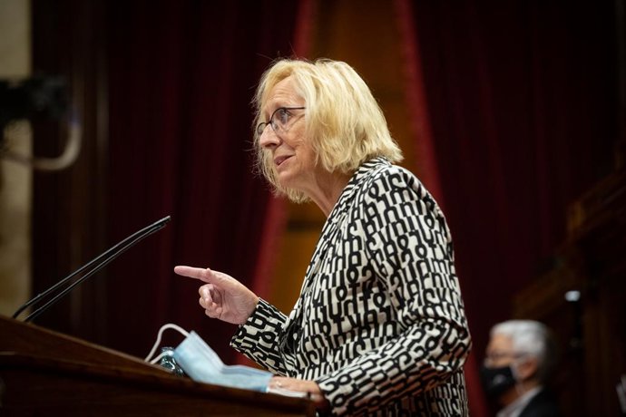 Archivo - La diputada del PSC-Units Assumpta Escarp 