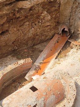 Situación de las obras en el Paseo de las Cien Tiendas