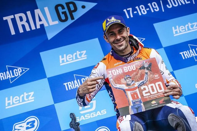 Archivo - El pilot de trial Toni Bou