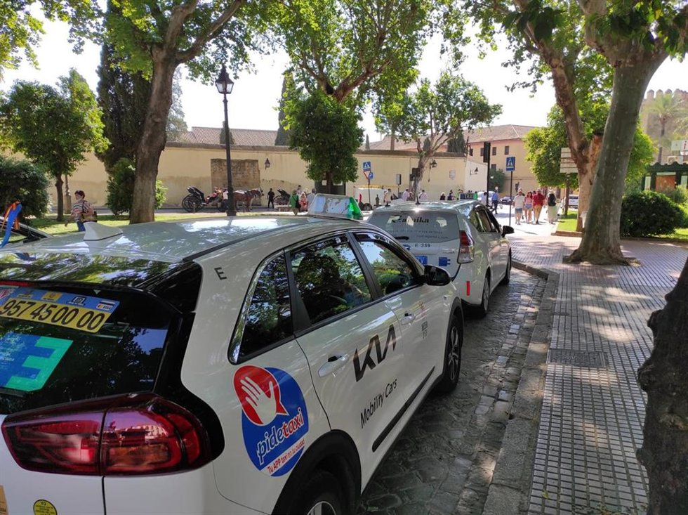 Archivo - Taxistas, a favor de seguir con las mascarillas "un poco más" ante la Covid y de hacer los recorridos "más eficientes" para hacer frente al alto precio del combustible.