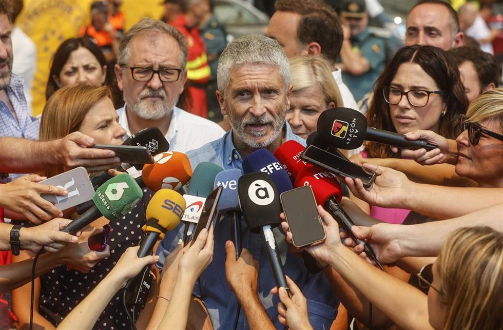 El ministro del Interior, Fernando Grande-Marlaska