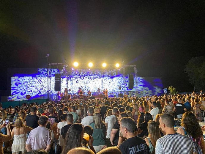 Uno de los actos veraniegos de Malpartida de Cáceres