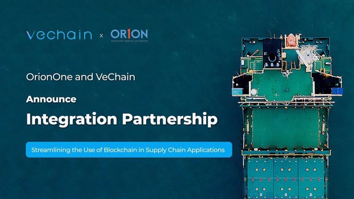 The direct integration of OrionOnes best-in-class logistics platform and VeChains blockchain platform VeChain ToolChain allows OrionOne to offer companies a seamless and rapid onboarding ramp to begin utilizing blockchain in their business, all with