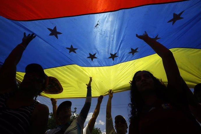 Archivo - La bandera de Venezuela