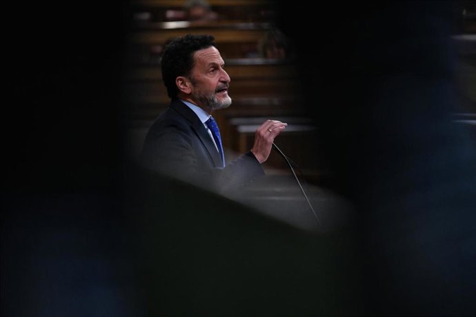 Archivo - El portavoz adjunto de Ciudadanos en el Congreso, Edmundo Bal, interviene durante una sesión plenaria, en el Congreso de los Diputados, en una imagen de archivo.