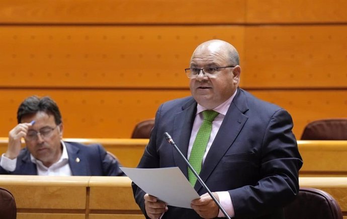 José Antonio Robles, del PP, en imagen de archivo en el Senado