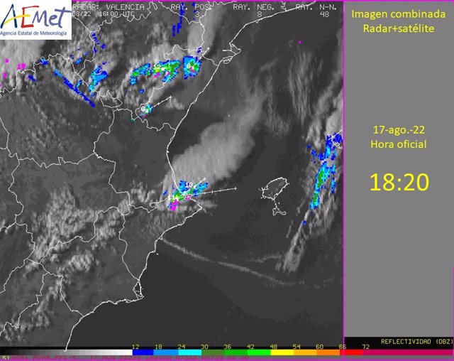 Lluvias sobre los incendios de Bejís y Vall d'Ebo