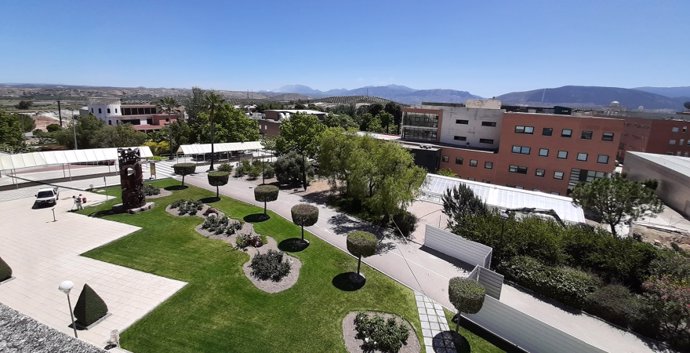 Vista parcial del Campus de Las Lagunillas