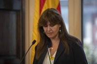 Borràs asegura que "está totalmente fuera de lugar interrumpir el minuto de silencio" por el 17-A