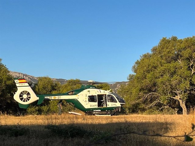 Helicóptero de la Benemérita