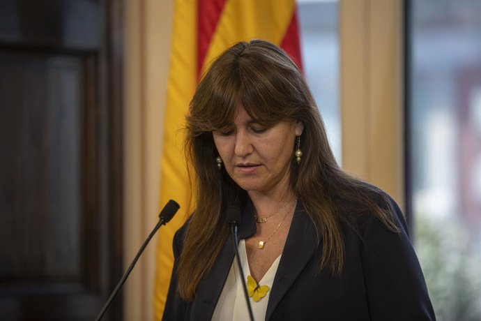 La presidenta de Junts Laura Borrs