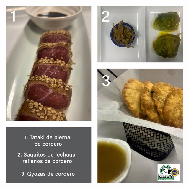 Recetas orientales creadas por el chef Manuel Gil del Restaurante Las Barandas para Corderex