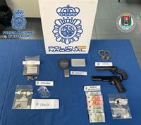 Detienen a una persona y desarticulan un punto de venta de drogas en Las Palmas de Gran Canaria