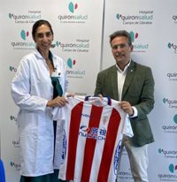 Quirónsalud Campo de Gibraltar (Cádiz) renueva como servicio médico oficial del Algeciras Club de Fútbol