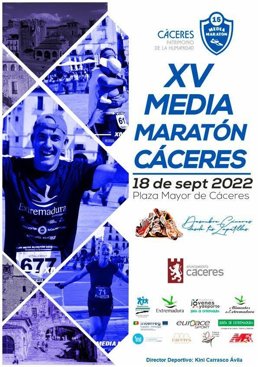 Abiertas las inscripciones para participar en la XV Media Maratón de Cáceres
