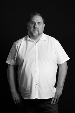 El líder de ERC, Oriol Junqueras, posa durante una entrevista con Europa Press, a 21 de julio de 2022, en Barcelona, Cataluña, (España). Oriol Junqueras Vies es presidente de Esquerra Republicana de Catalunya (ERC) desde 2011.? Ocupó diversos cargos en 