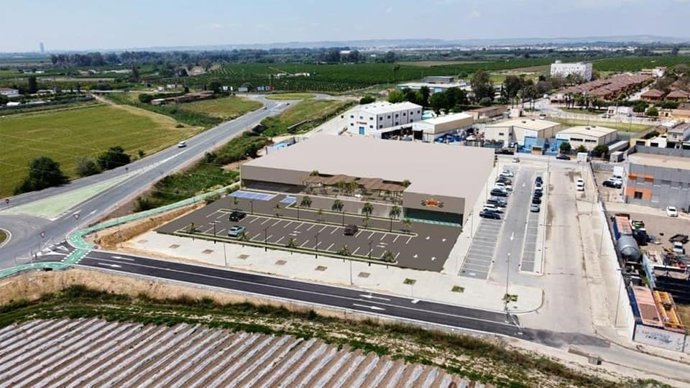 Recreación de cómo será el nuevo centro de ocio de La Rinconada, en Sevilla.