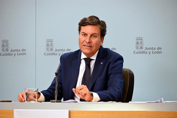 El portavoz de la Junta, Carlos Fernández Carriedo.