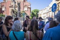 El Ayuntamiento de Sevilla notifica a la iglesia de San Jacinto la suspensión cautelar de la licencia de tala del ficus