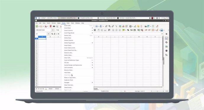 Calc en LibreOffice 7.4 Community
