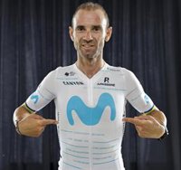 Movistar Team dedica su maillot de La Vuelta 22 a Alejandro Valverde