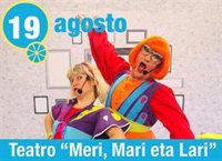 El servicio municipal Harrotu propone para este viernes 'Meri, Mari eta Lari', teatro en euskera para público infantil