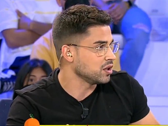 MIGUEL FRIGENTI EN EL PLATÓ DE 'SÁLVAME DIARIO'