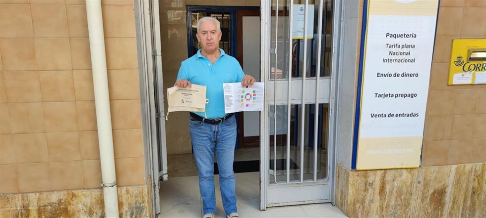 Oficina de Correos en Carrión de los Condes (Palencia).