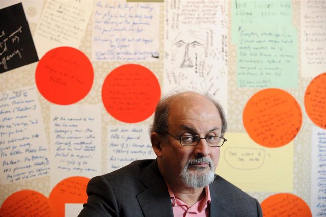 Archivo - Imagen de archivo del escritor Salman Rushdie.