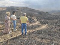 CHA solicita que el Gobierno de España declare "zona catastrófica" a las comarcas afectadas por el incendio del Moncayo