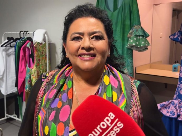 María del Monte ha ofrecido un multitudinario concierto en las fiestas de Málaga