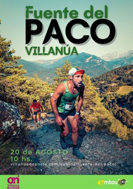 Cartel de la XVIII de la Subida a la Fuente del Paco.