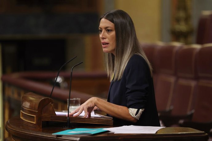 Archivo - La portaveu de Junts al Congrés Míriam Nogueras