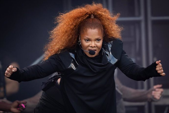 Archivo - La cantante Janet Jackson sobre el escenario 