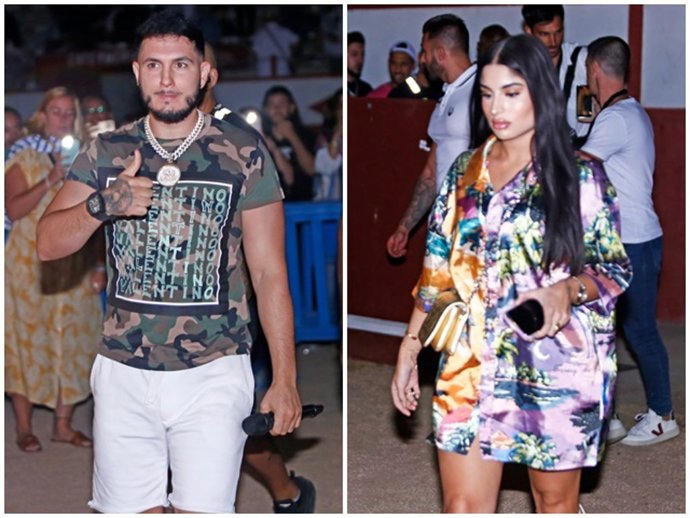 Lola Romero, el mejor apoyo de Omar Montes en su último concierto