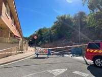 El PP pide la revisión "urgente" de la ladera del Castillo de Burgos tras el desprendimiento de anoche