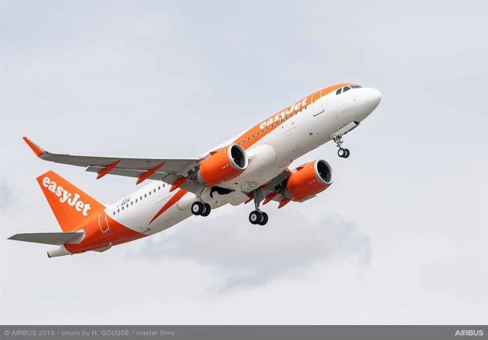 Archivo - Un avió d'EasyJet