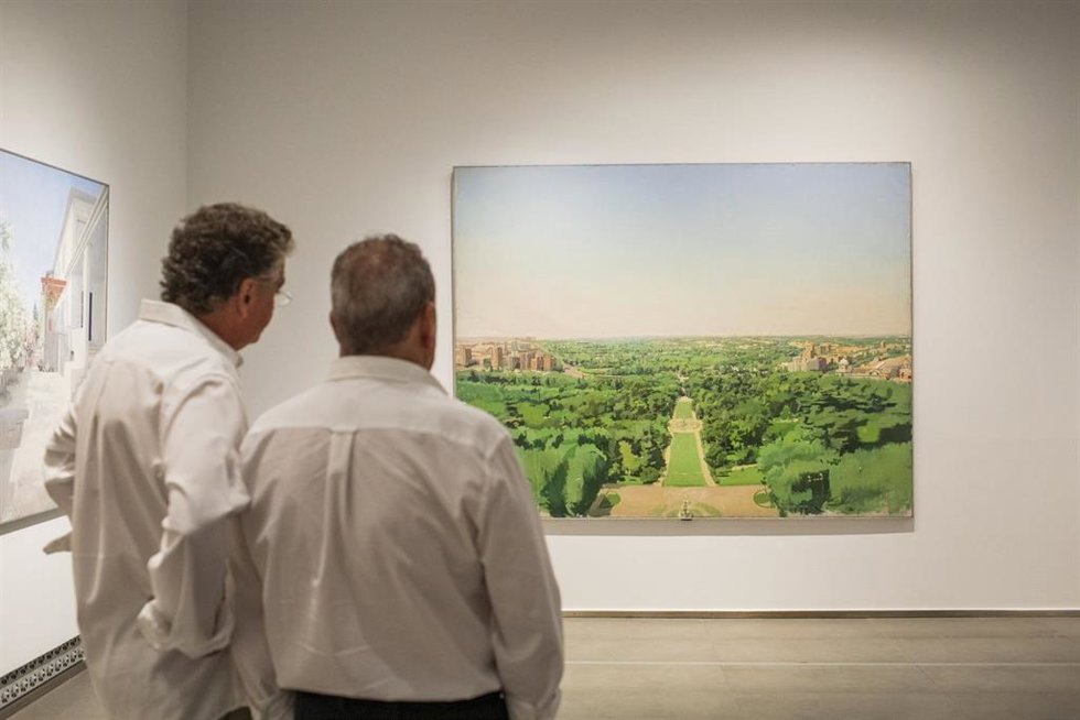 Archivo - Muestra 'Infinita realidad' del Museo Goya. 