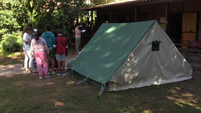 Campamentos urbanos del parque de Fuentes Blancas.