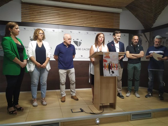 Presentación del programa 'Cultura crea turismo' de la Diputación de Cáceres