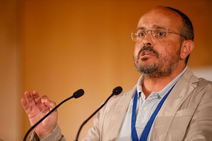 El president del Partit Popular de Catalunya Alejandro Fernández