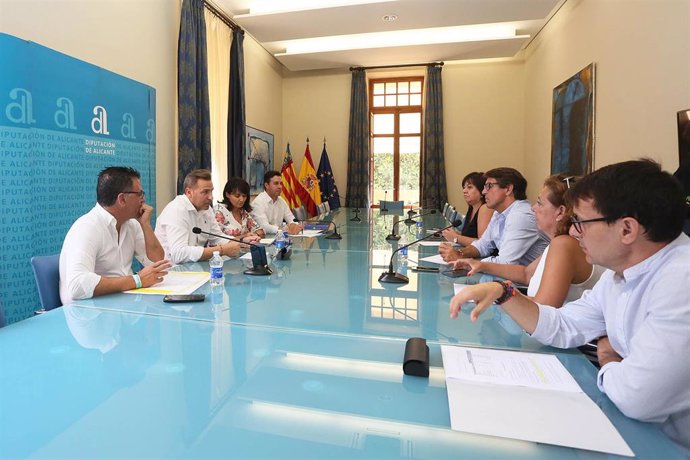 Diputación de Alicante ultima un paquete de ayudas para los municipios afectados de La Vall d'Ebo