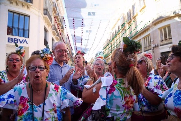 El alcalde de Málaga, Francisco de la Torre, en la Feria de Málaga