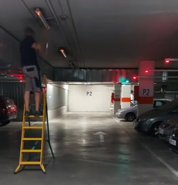 Cambio de luminarias