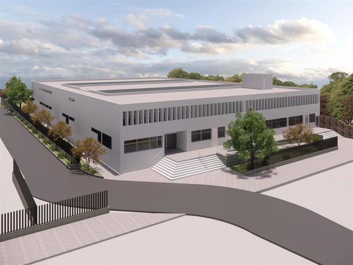 Diseño 3D del futuro IES Virgen del Carmen de Puerto Real (Cádiz)