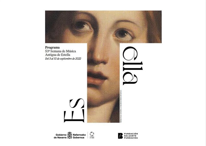 Cartel de la 53 Semana de Música Antigua de Estella