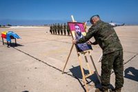Parte de Líbano el féretro con el militar de Córdoba fallecido mientras practicaba deporte