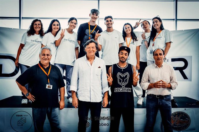 Lete Lasa en el campamento de danza urbana.