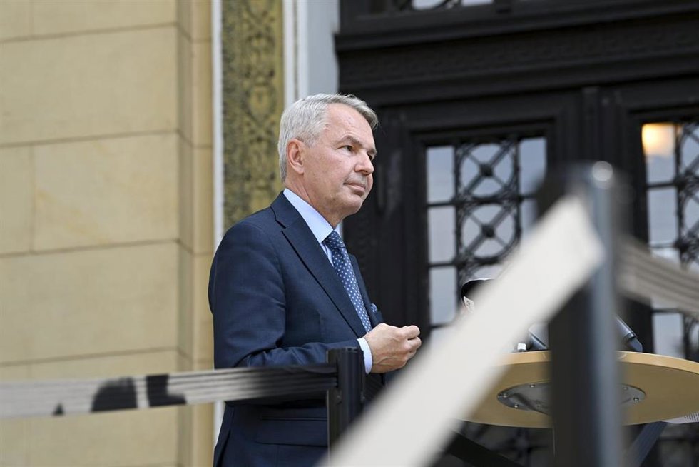 Pekka Haavisto, ministro de Exteriores de Finlandia