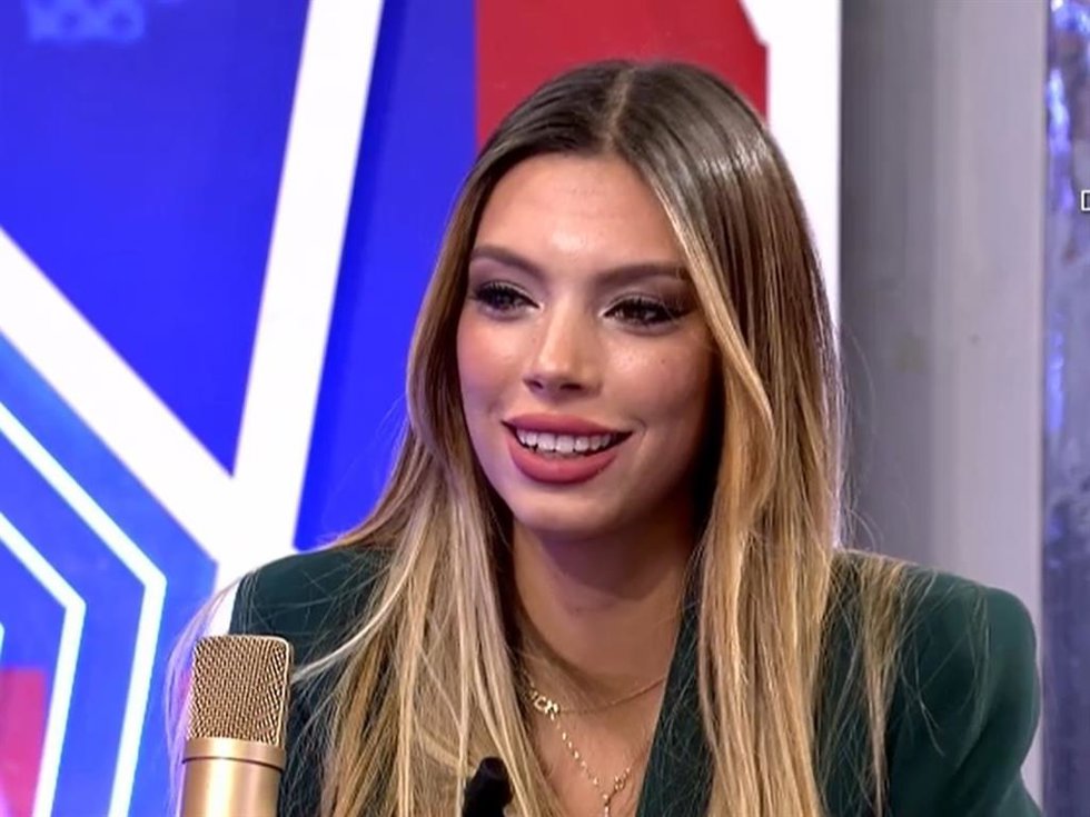 ALEJANDRA RUBIO EN EL PLATÓ DEL 'DELUXE'